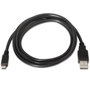 Aisens Cable USB 2.0 Tipo A Macho a Micro USB B Macho, 3m, Negro